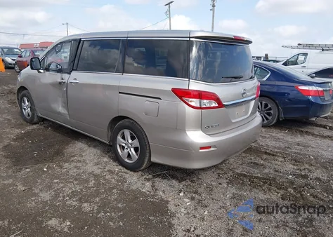 2013 Nissan Quest Sv z USA, uszkodzony, nr VIN JN8AE2KP6D9063721